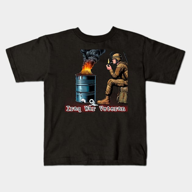 Iraq War: Pro Sh*t burner Kids T-Shirt by TheosT's